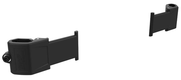 Milwaukee PACKOUT 48-22-8601 Tool Box Attachment Mount, Polypropylene, Black, 4.8 in L x 1.7 in W x 2 in H Dimensions