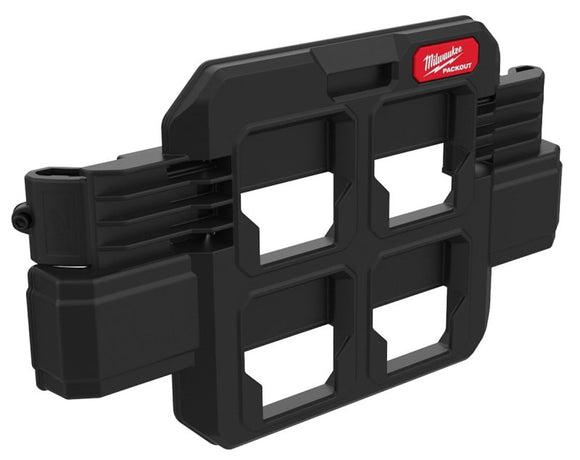 Milwaukee PACKOUT 48-22-8608 Tool Box Compact Plate, 30 lb, ABS/Polycarbonate, Black