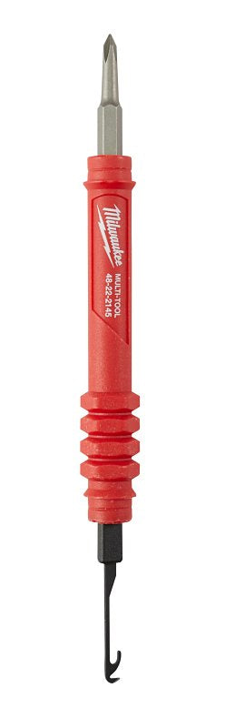 Milwaukee 48-22-2145 Multi-Pick Tool, 4 -Function, Metal, Red