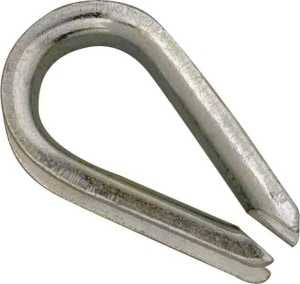 CABLE THIMBLE ZINC 5/16       