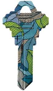 SC1-39 KYBLNK BLU/TAN LEAVES  