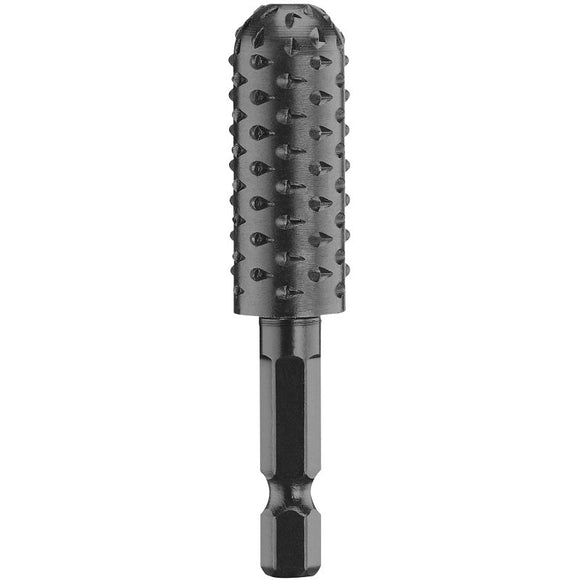 DEWALT DWA4970 Cylinder Rotary Rasp, 1/2 in Dia Cutting, 1/4 in Dia Shank, Steel