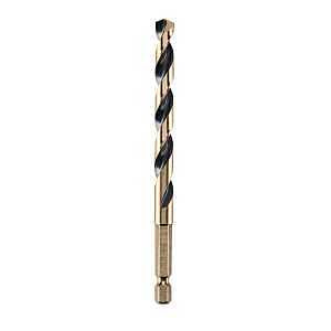 DRILL BIT BLACK & GOLD 5/16IN 