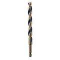 DRILL BIT BLACK & GOLD 7/16IN 