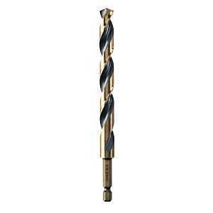 DRILL BIT BLACK & GOLD 7/16IN 
