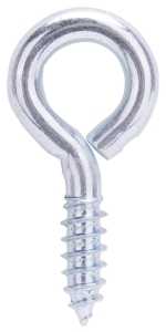 EYE SCREW STL 1/4X2-1/16 ZINC 