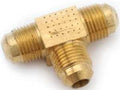 TEE FLARE BRASS 3/8 IN        