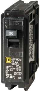 CIRCUIT BREAKER 1POLE 1IN 20A 