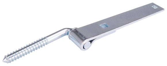 ProSource LR-088PS Hook/Strap Hinge, 4 mm Thick Leaf, 1-1/4 in H Frame Leaf, 7-3/4 in W Frame Leaf, 1/2 in D, Steel