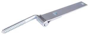 HOOK SCREW/HINGE STRAP 8IN    