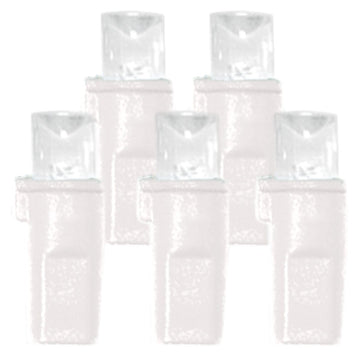 Hometown Holidays 2368-22/U15E148A Icicle Light Set, 9.6 W, 100-Lamp, LED Lamp, Pure White Light, 9-1/2 ft L