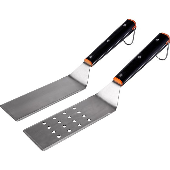 Traeger BAC838 Griddle Spatula Set, Stainless Steel Blade, Plastic Handle