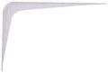 BRACKET SHELF 6INX8IN WHITE   