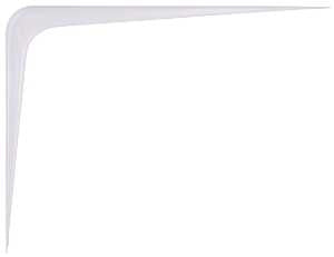BRACKET SHELF 8INX10IN WHITE  