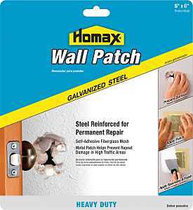 PATCH REPR WALL GALV STL 6X6IN