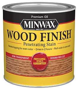 FINISH WOOD SEDONA RED 1/2PINT