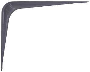 BRACKET SHELF 5INX6IN GRAY    