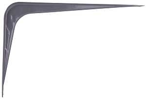 BRACKET SHELF 6INX8IN GRAY    