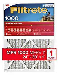 FILTER AIR ALRGN DFN 24X30X1IN