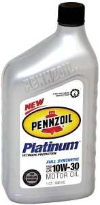 OIL MOTOR PENN PLAT 10W30 QT  