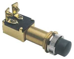 SWITCH PUSHBUTTON BRS HD 15A  