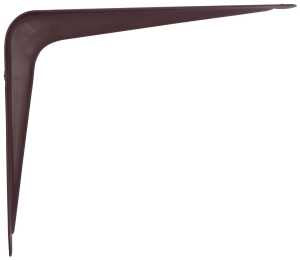 BRACKET SHELF CHOCOLATE 4X5IN 