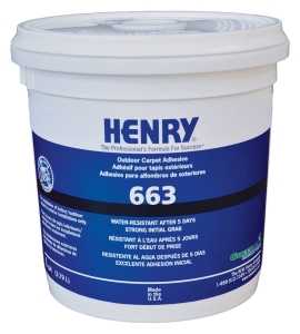 ADHESIVE CARPET HENRY 663 GAL 
