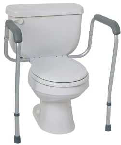 RAIL TOILET SAFETY FOLDABLE   