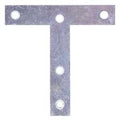 PLATE T STEEL 4X4IN ZINC PLTD 