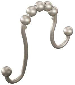 RING CURTAIN BRUSHED NICKLE   