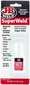 GLUE SUPER BRUSH ON CLEAR 6G  