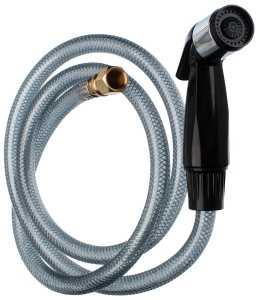 SPRAY HOSE/HEAD KITCHEN BLACK 