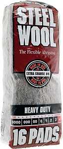 PAD STEEL WOOL 4 EXTRA COARSE 