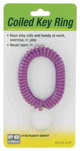 KEY RING COILED W/SPLIT       