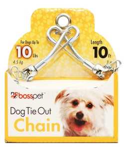 TIE OUT CHAIN LT WT 1.8MMX10FT