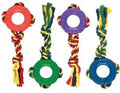 TOY PET ROPE/RUBBER TUG/TOSS  