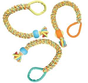TOY PET TUG REG ROPE W/LOOP   