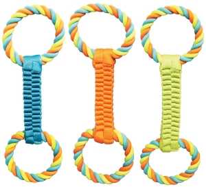 TOY PET TUG BRAIDED NYLON     