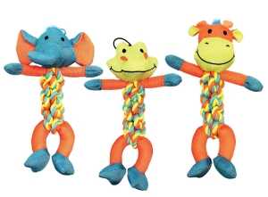 TOY PET BRAIDED BODY ROPE     