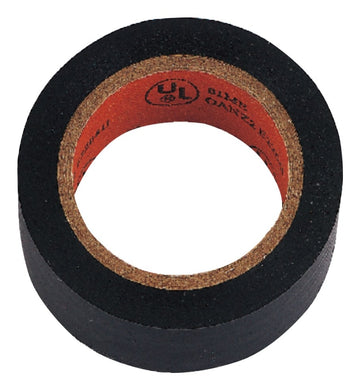 Vulcan W501D Electrical Tape, 30 ft L, 0.75 in W, PVC Backing, Black