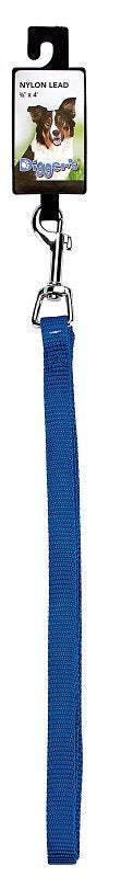 PDQ 2930002 Dog Lead, 48 in L, 5/8 in W, Nylon, Blue