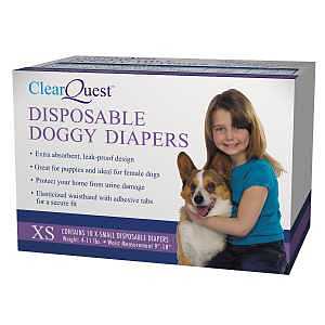 DOGGY DIAPERS DISPOSABLE XS   