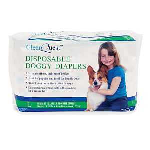 DOGGY DIAPERS DISPOSABLE LARGE