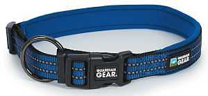 REFLEC O-RNG COLLAR NYLN BLU M
