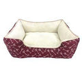CUDDLER BED RED ARROW PRT 19IN