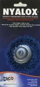 BLUE NYALOX CUP BRUSH 2.5IN   