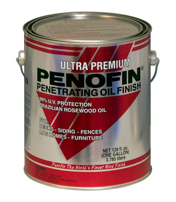 Penofin F5MSAGA Ultra Premium Red Label Wood Stain, Sable, Liquid, 1 gal