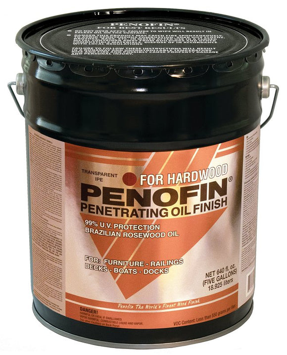 Penofin F5XHI5G Stain, Liquid, 5 gal