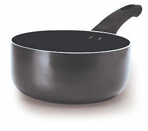 SAUCEPAN NON-STICK GRAY 2QT   