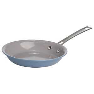 FRY PAN CERAMIC DUSTY BLUE 8IN